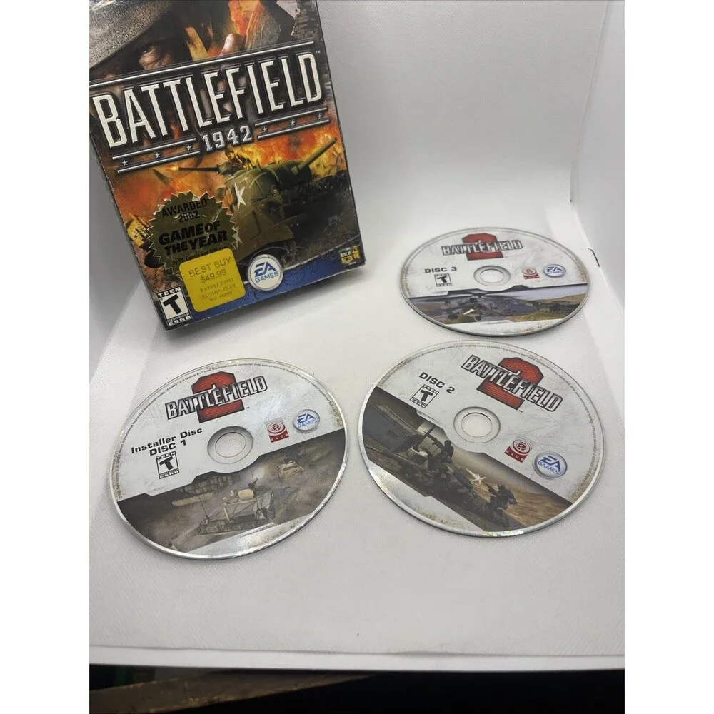 Battlefield 2: Complete Collection (Windows PC, 2007 CIB w/ Manual & Battlefield